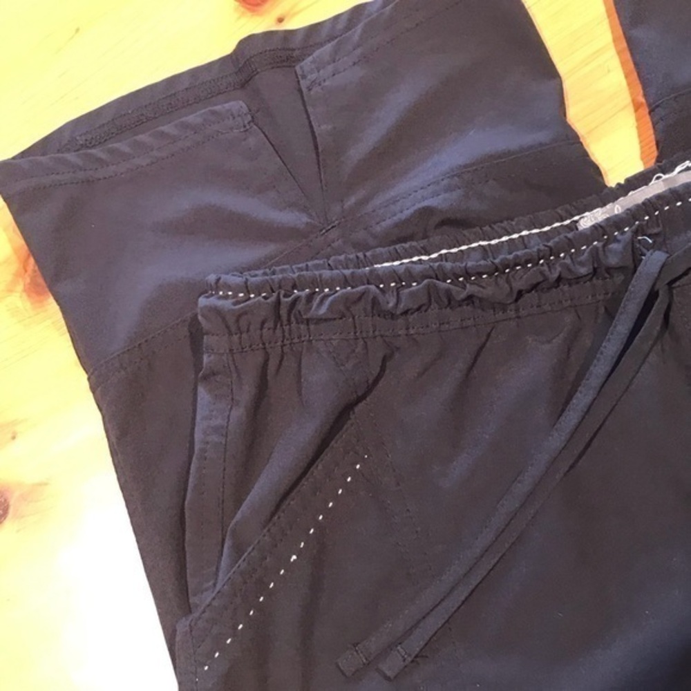 Prana Women's Black Elastic Waist Shorts